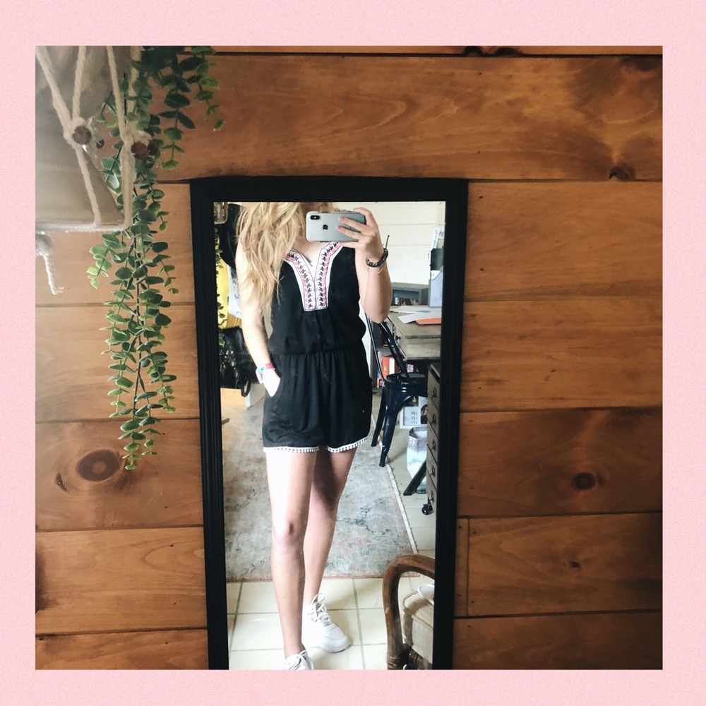 Black romper!